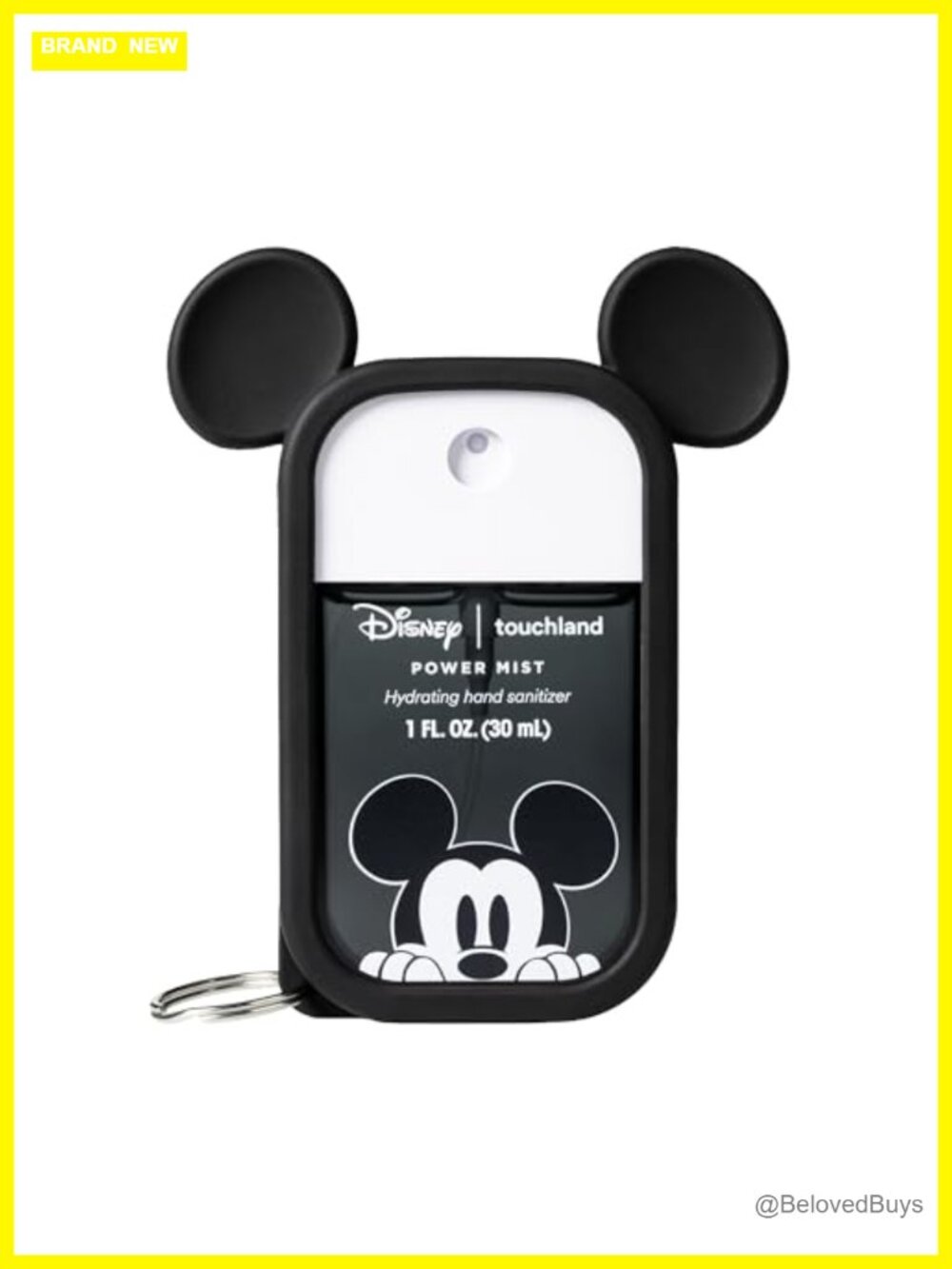 Disney Touchland Hand Sanitizer Set Travel Size with Mickey Mouse Case